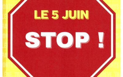 Faisons-nous entendre le 5 juin – Tous et Toutes en Grève et dans la Rue