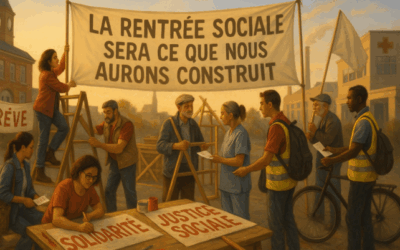 La rentrée sociale sera ce que nous aurons construit