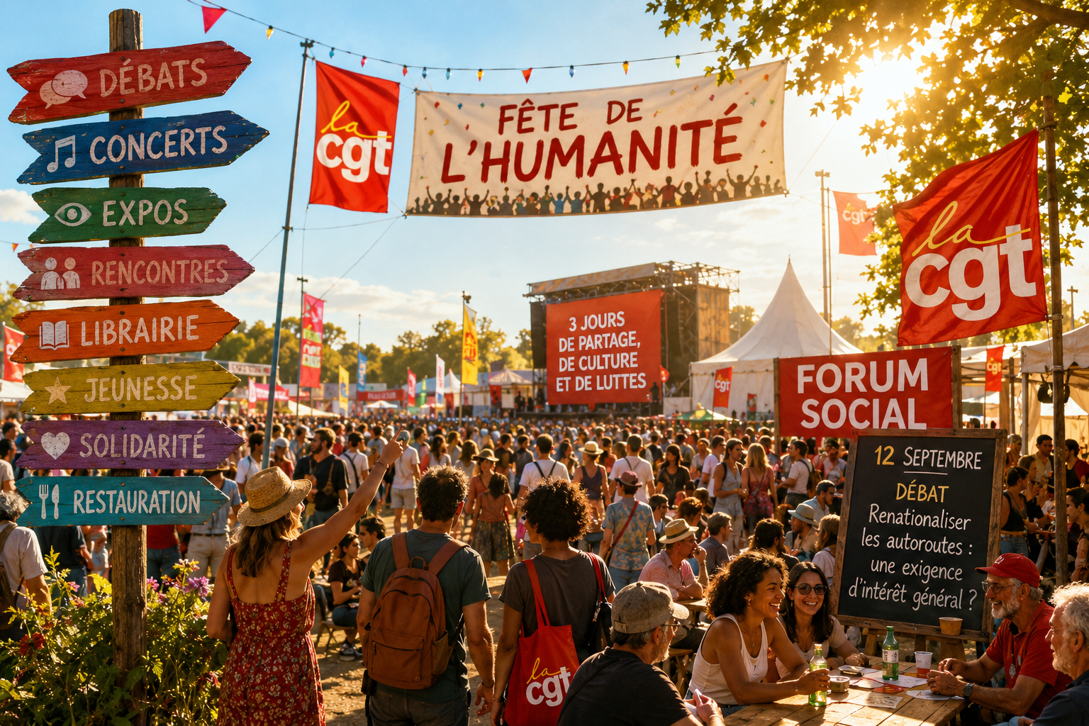 Les membres de la direction fédérale. 