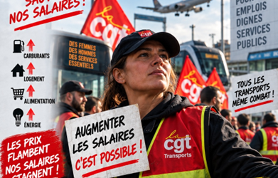 Nos salaires : nous n’attendrons plus !